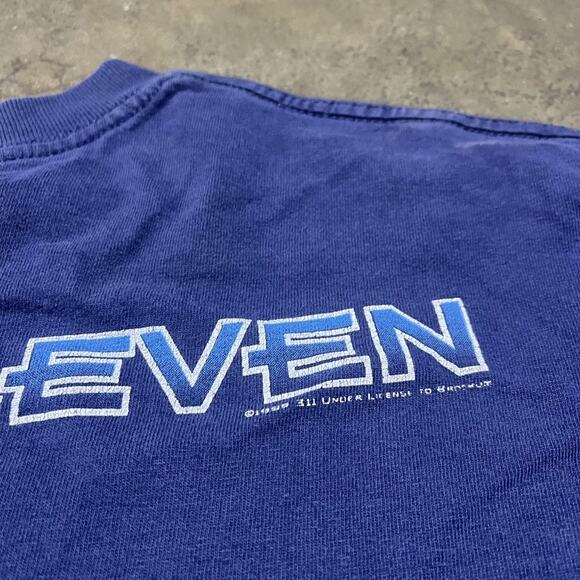 Vintage 1995 311 Three Eleven Alien Blue Band T-Shirt - Picture 6 of 6